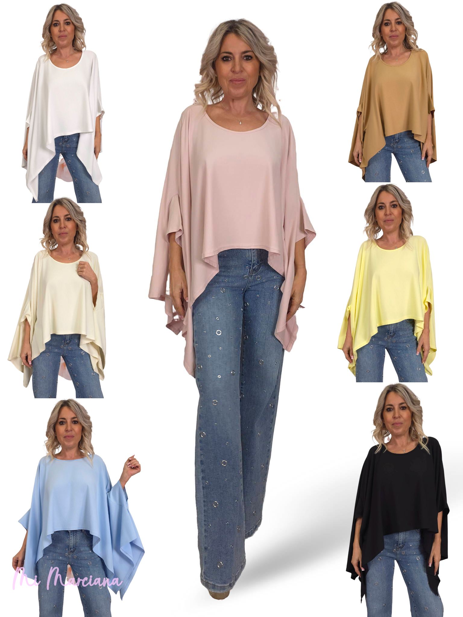 MAXI CAMISETA ASIMÉTRICO CORTO JOT