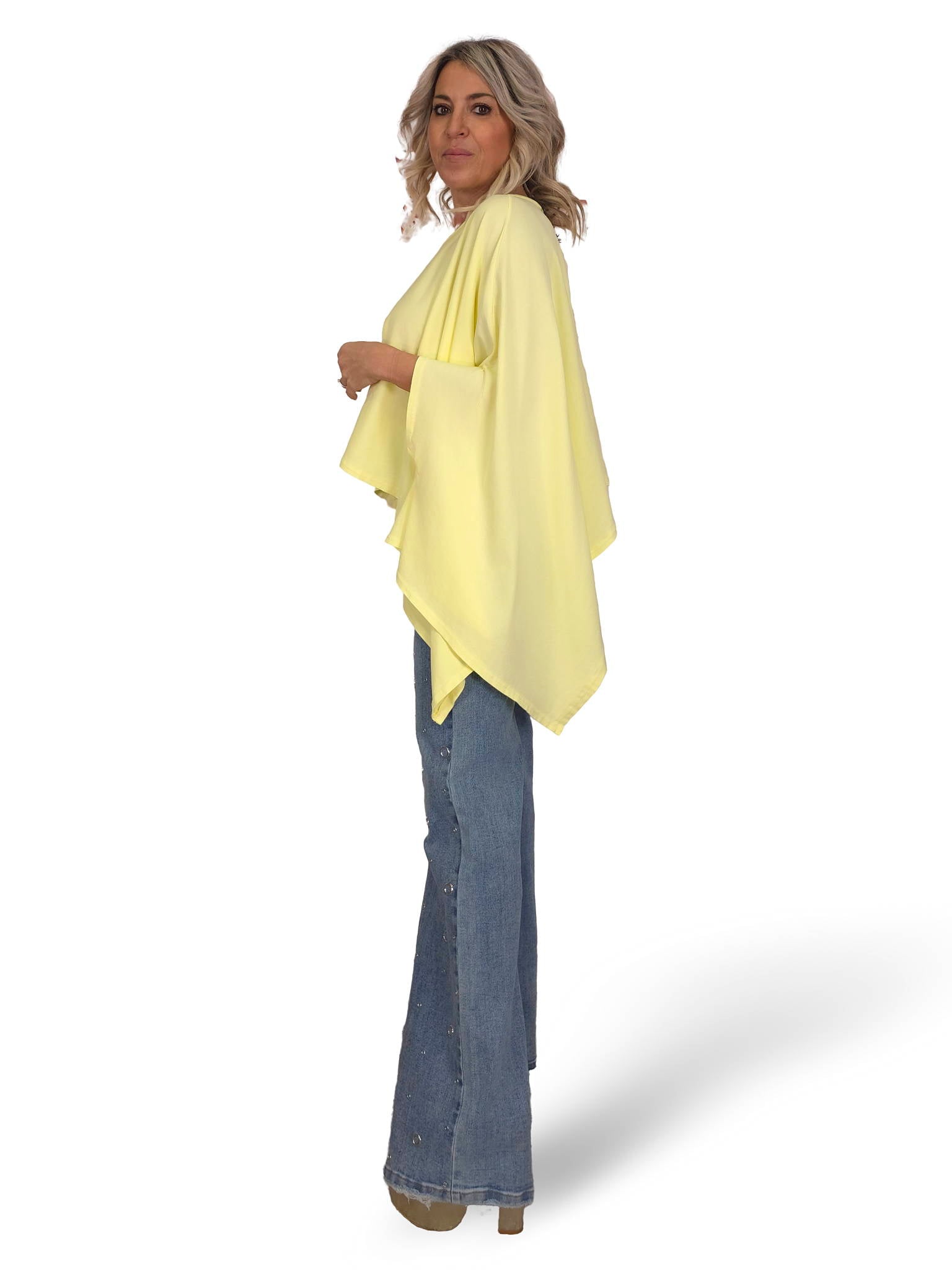 MAXI CAMISETA ASIMÉTRICO CORTO JOT