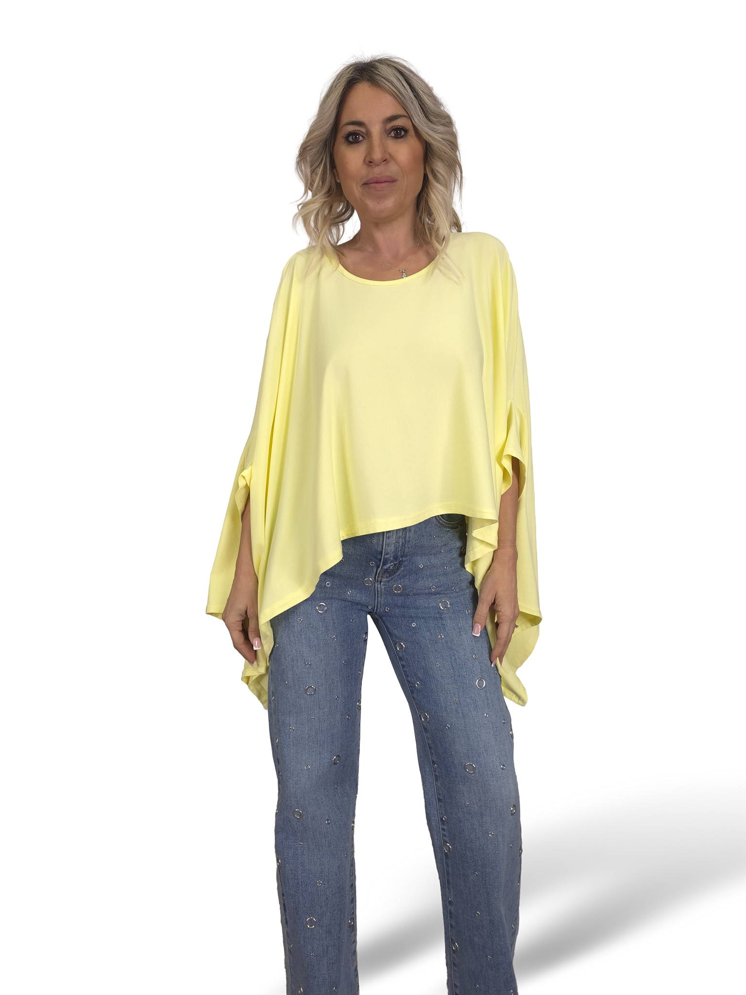 MAXI CAMISETA ASIMÉTRICO CORTO JOT