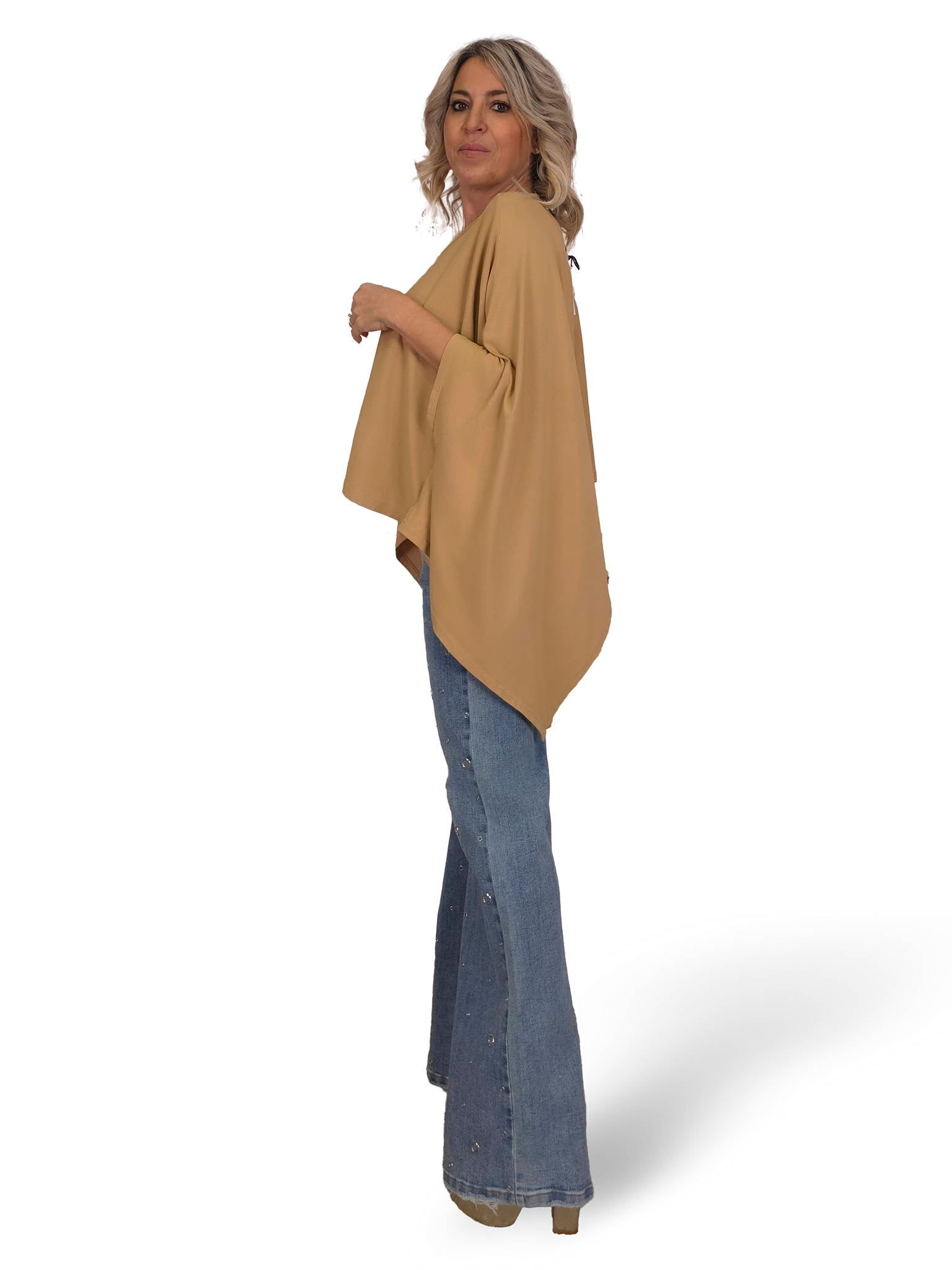 MAXI CAMISETA ASIMÉTRICO CORTO JOT