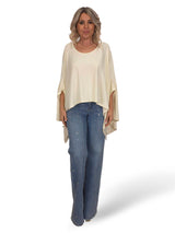 MAXI CAMISETA ASIMÉTRICO CORTO JOT