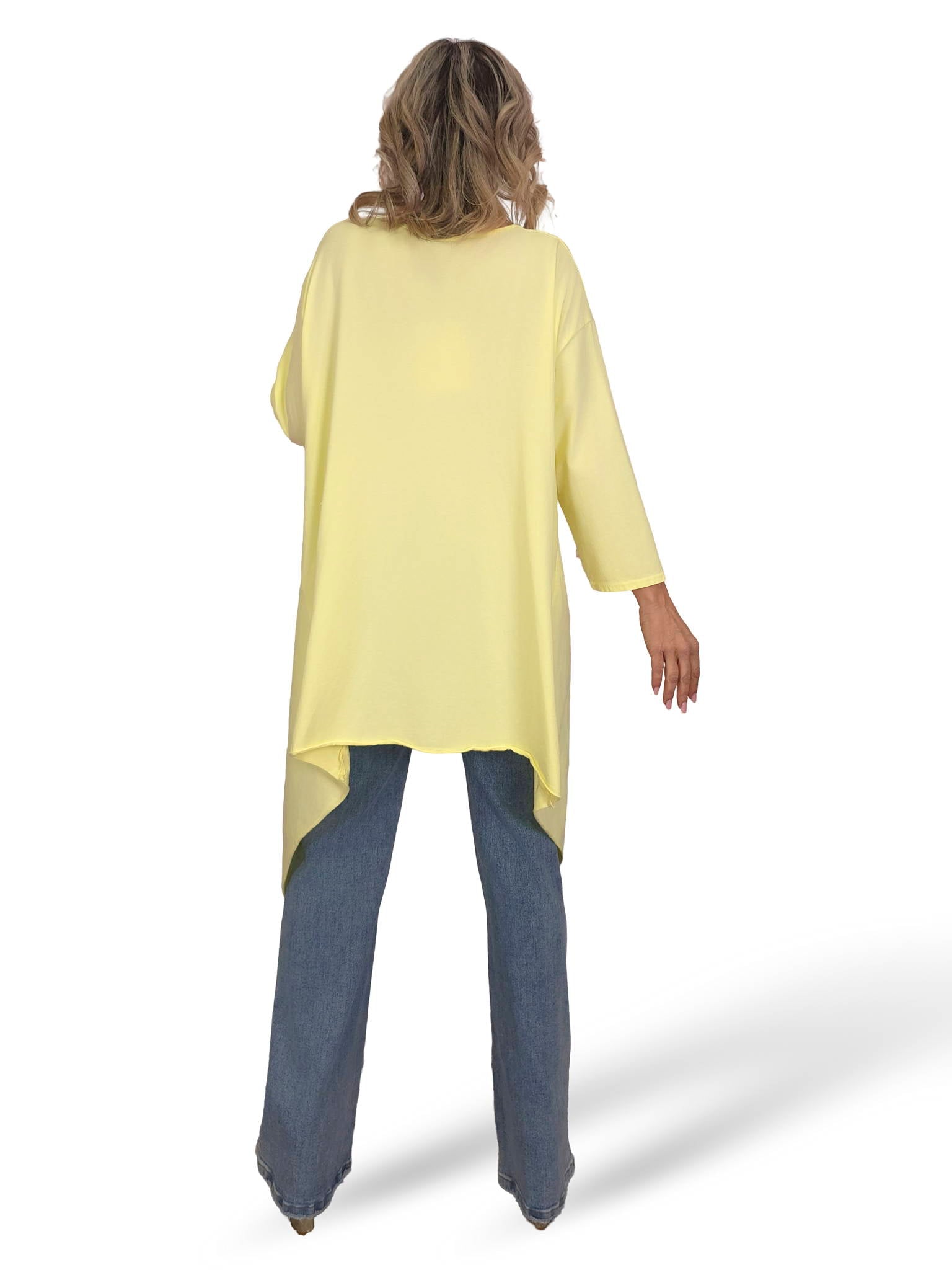 MAXI CAMISETA ASIMÉTRICA PICOS JOT