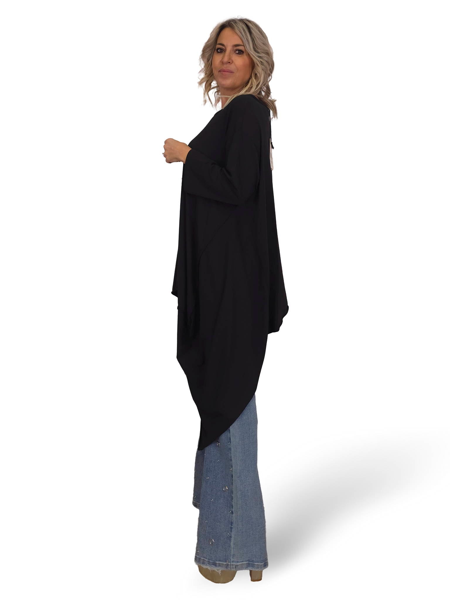 MAXI CAMISETA ASIMÉTRICA PICOS JOT