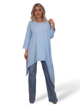 MAXI CAMISETA ASIMÉTRICA PICOS JOT