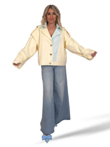 GABARDINA CORTA BICOLOR JOT