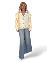 GABARDINA CORTA BICOLOR JOT