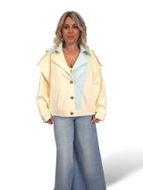 GABARDINA CORTA BICOLOR JOT