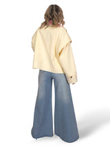 GABARDINA CORTA BICOLOR JOT