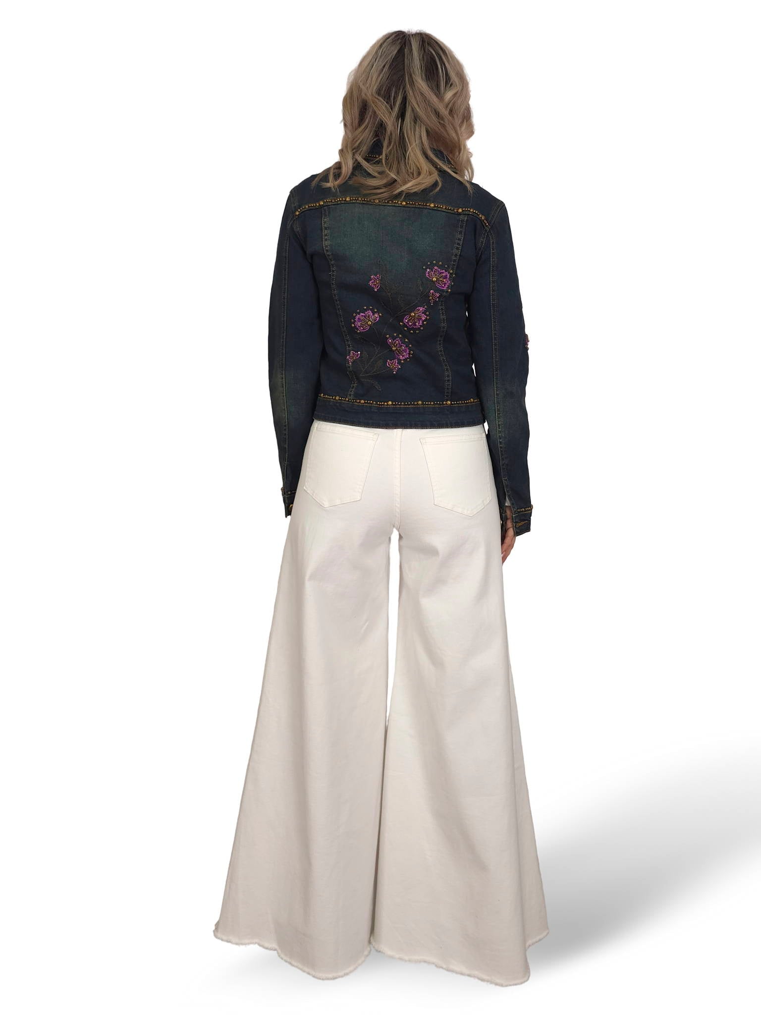 CHAQUETA DENIM PEDRERIA JOT