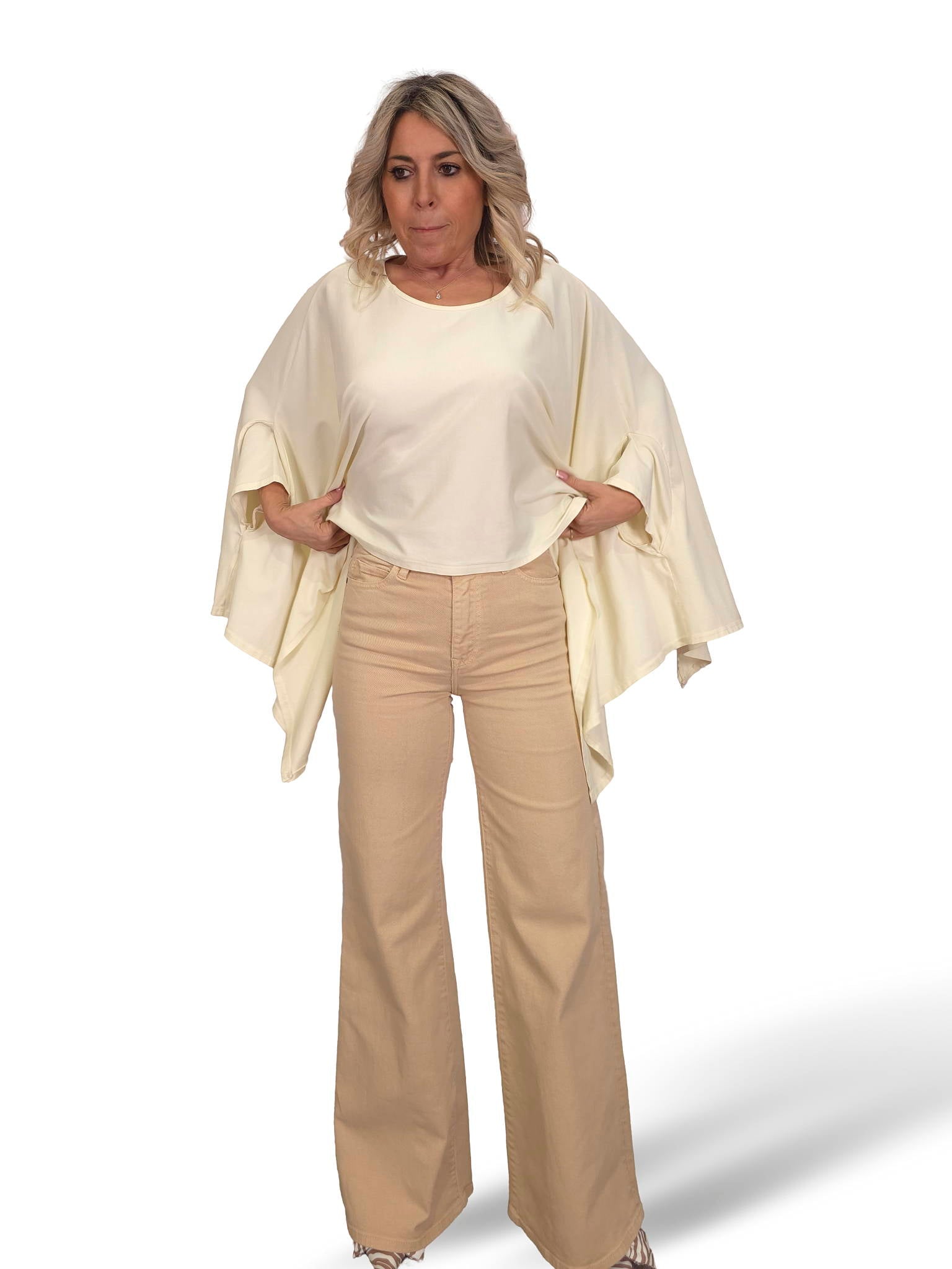 JEANS DENIM PATA ANCHA JOT