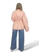 JOT MAXI DENIMJACKE MIT VERSTELLBAREM KORDELZUG