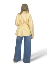 JOT MAXI DENIMJACKE MIT VERSTELLBAREM KORDELZUG