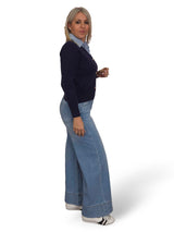 CHAQUETA MARINERA CUELLO CAMISA