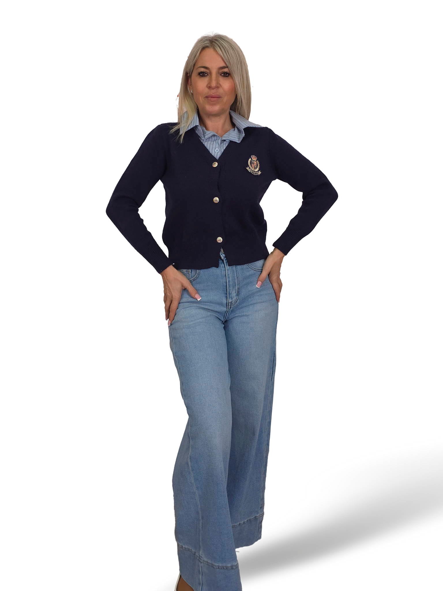 Matrosenjacken-Hemdkragen