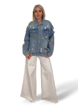 CHAQUETA DENIM PIN JOT