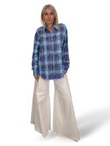 CAMISA CUADROS DESHILACHADOS ESPEJITOS JOT