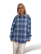 CAMISA CUADROS DESHILACHADOS ESPEJITOS JOT