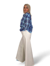 CAMISA CUADROS DESHILACHADOS ESPEJITOS JOT