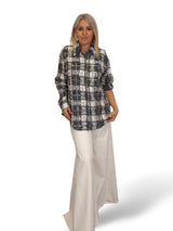 CAMISA CUADROS DESHILACHADOS ESPEJITOS JOT