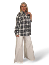 CAMISA CUADROS DESHILACHADOS ESPEJITOS JOT