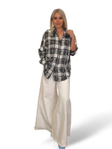 CAMISA CUADROS DESHILACHADOS ESPEJITOS JOT