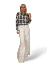 CAMISA CUADROS DESHILACHADOS ESPEJITOS JOT