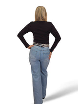 JEANS CINTURÓN PAÑUELO