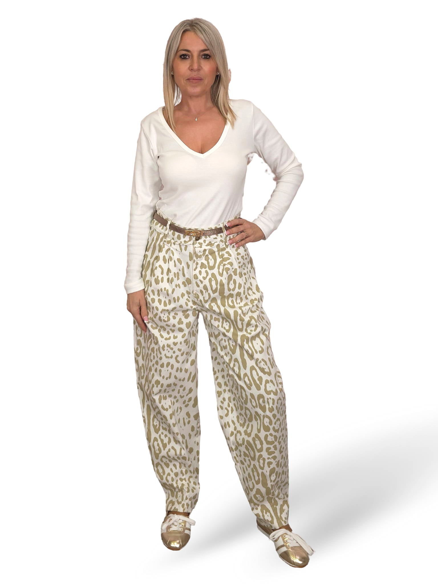 PANTALÓN LONETA BAGGY ANIMAL PRINT JOT