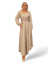 VESTIDO SEDA LUNARES GRANADA JOT