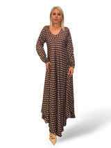 VESTIDO SEDA LUNARES GRANADA JOT