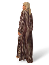 VESTIDO SEDA LUNARES GRANADA JOT