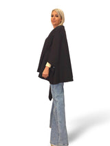 PONCHO ASIMETRICO PUNTO ROMA JOT