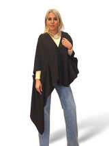 PONCHO ASIMETRICO PUNTO ROMA JOT