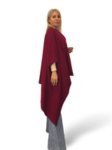 PONCHO ASIMETRICO PUNTO ROMA JOT