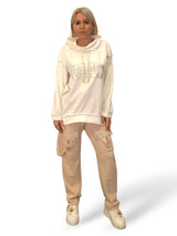 SUDADERA CIAO BRILLOS