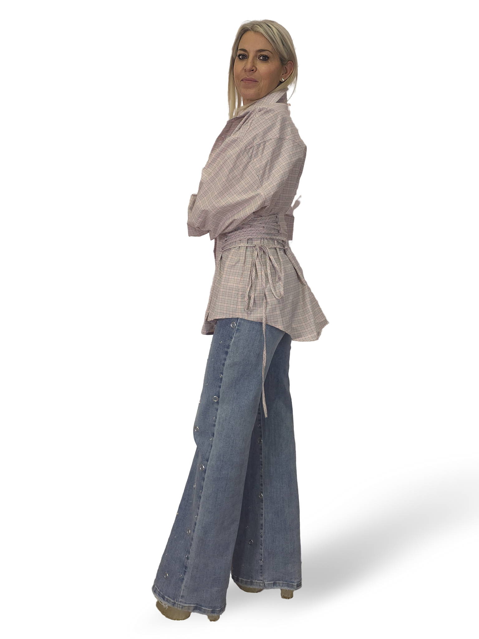 CAMISA CUADROS CORSET JOT