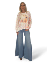 JERSEY PUNTO ANIMAL PRINT FLORES