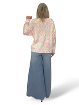 JERSEY PUNTO ANIMAL PRINT FLORES