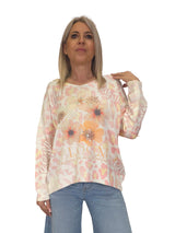 JERSEY PUNTO ANIMAL PRINT FLORES