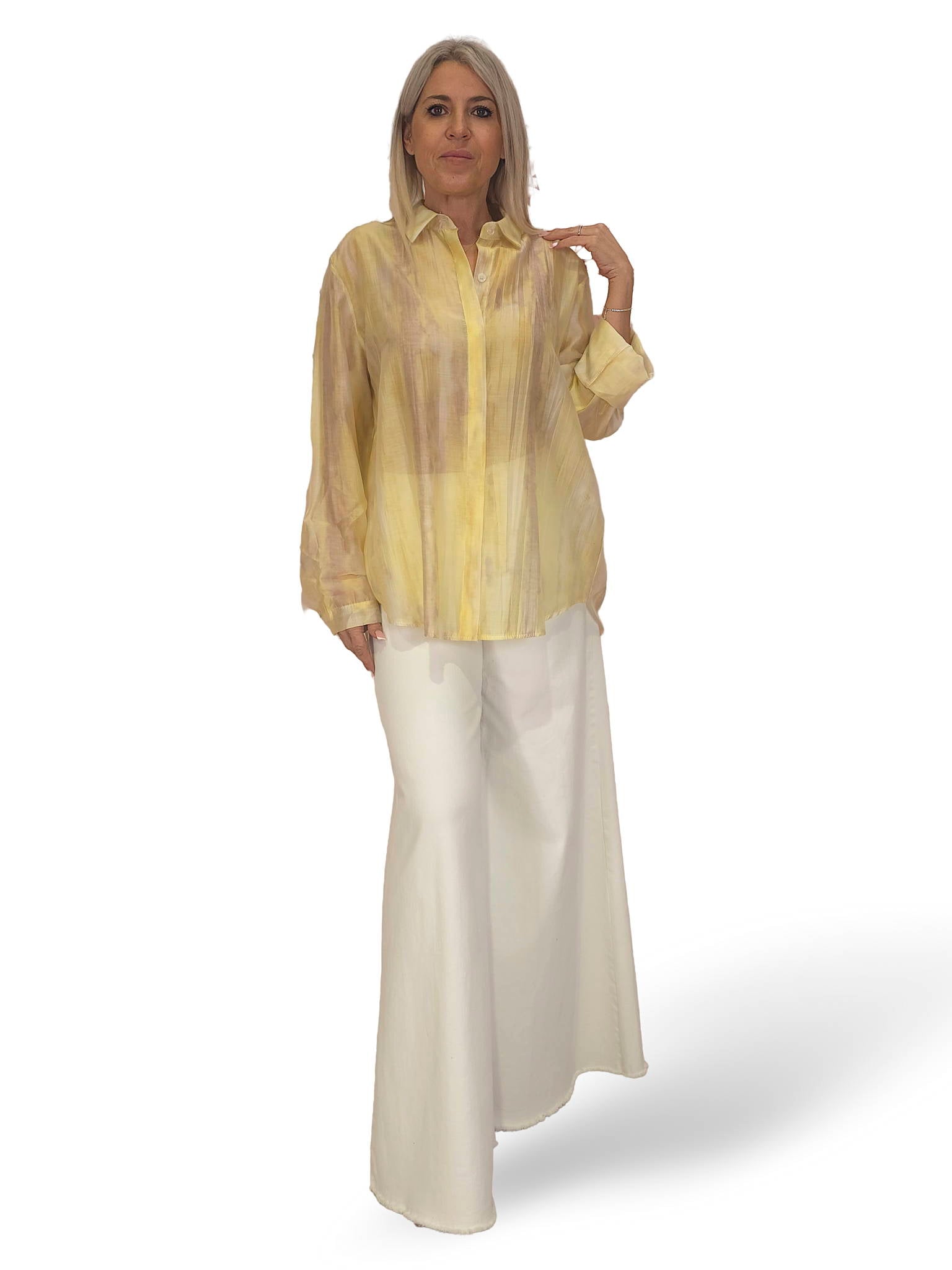 CAMISOLA GASA TENCEL ESTAMPADA JOT
