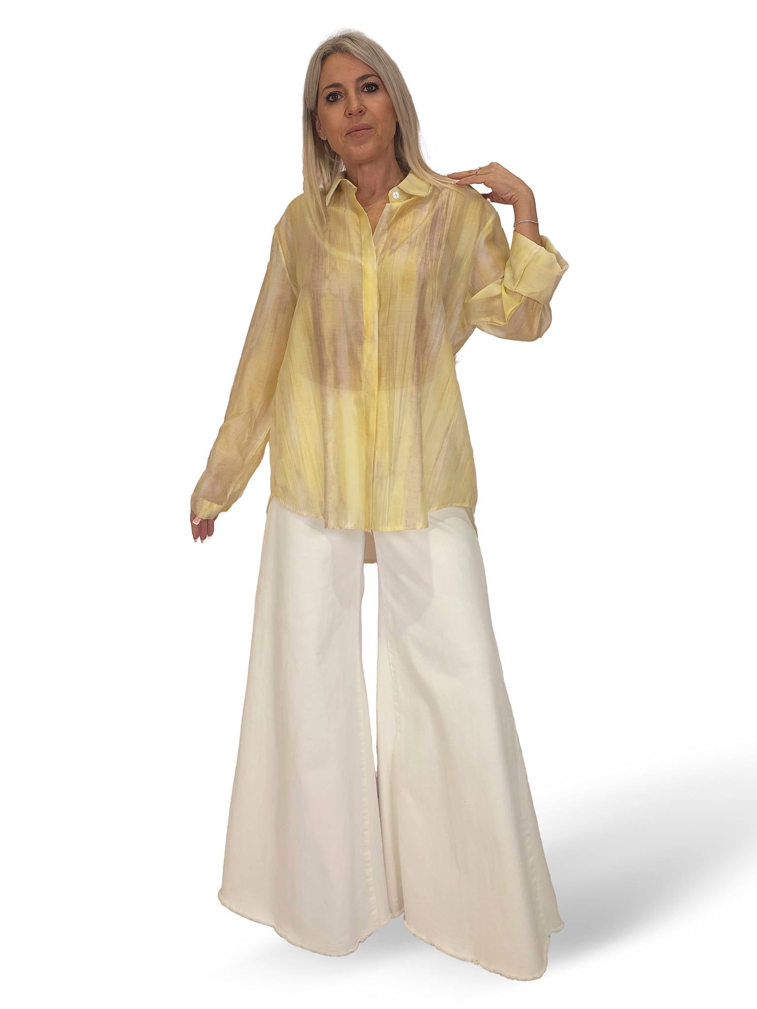 CAMISOLA GASA TENCEL ESTAMPADA JOT