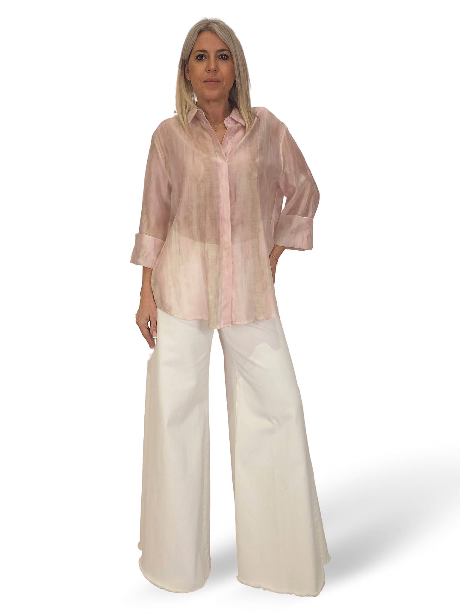 CAMISOLA GASA TENCEL ESTAMPADA JOT