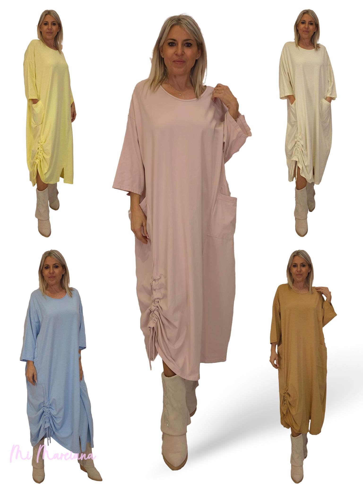 MAXI VESTIDO BOLSILLOS JOT