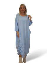 MAXI VESTIDO BOLSILLOS JOT