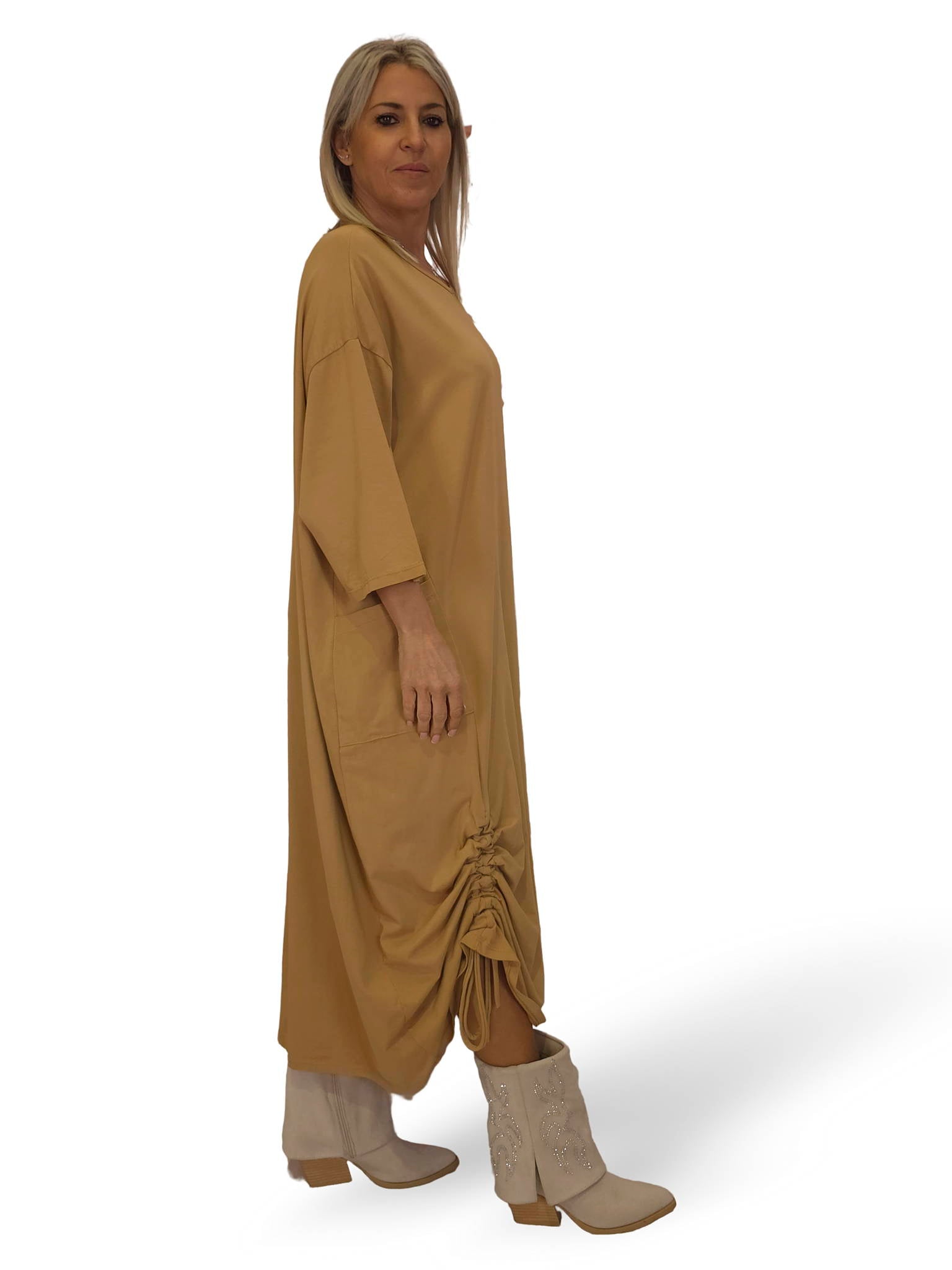 MAXI VESTIDO BOLSILLOS JOT