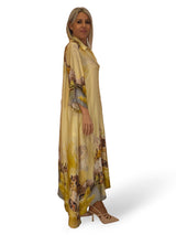 VESTIDO CAMISERO RASO ESTAMPADO JOT