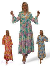 VESTIDO HORTENSIA LARGO JOT