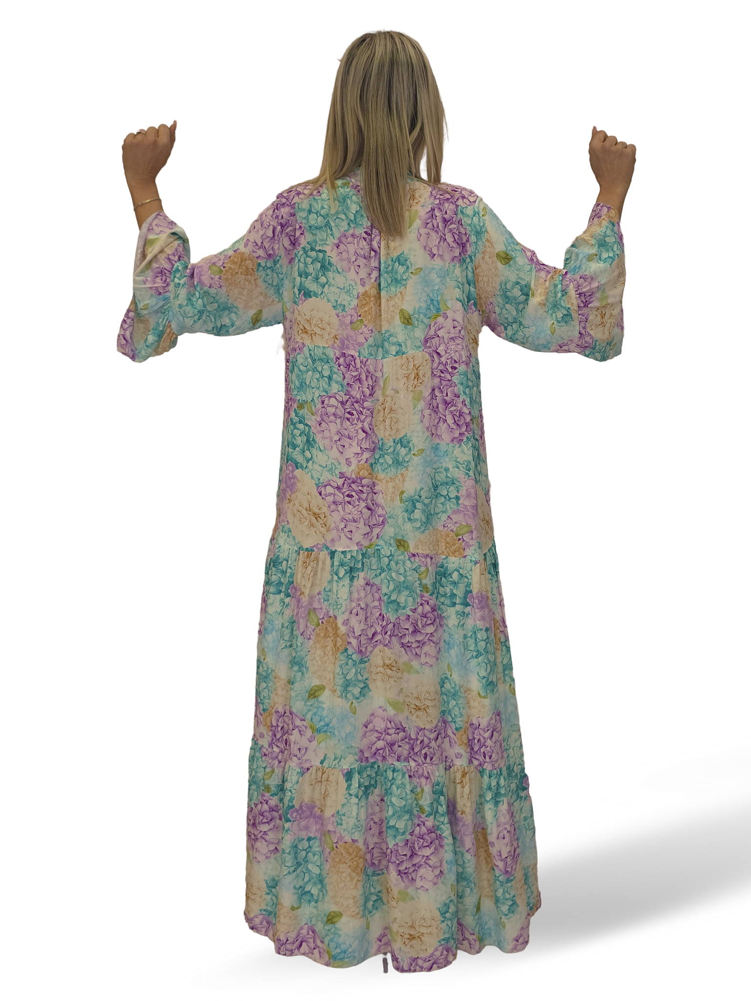 VESTIDO HORTENSIA LARGO JOT