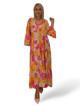 VESTIDO HORTENSIA LARGO JOT