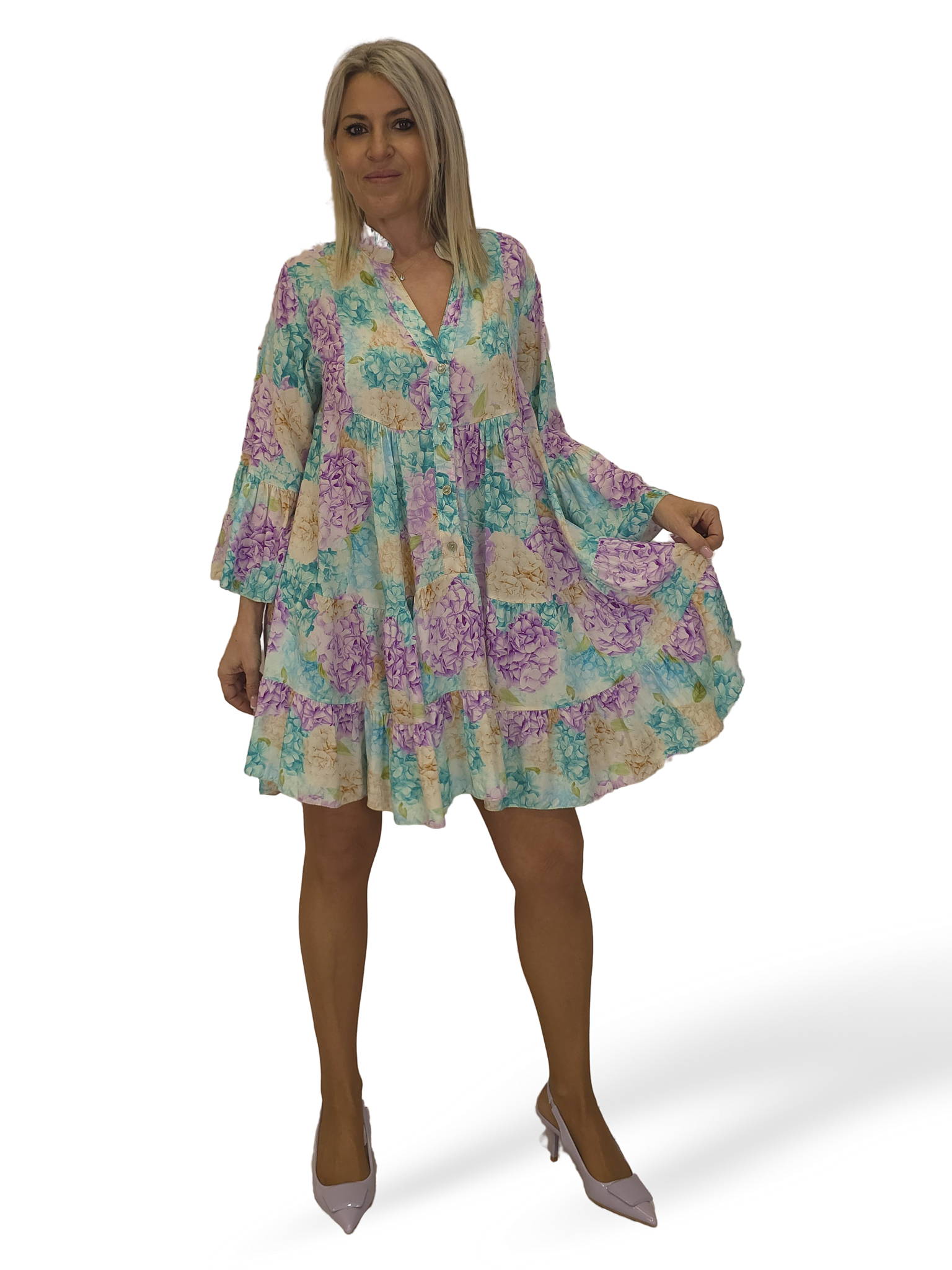 VESTIDO HORTENSIA CORTO JOT